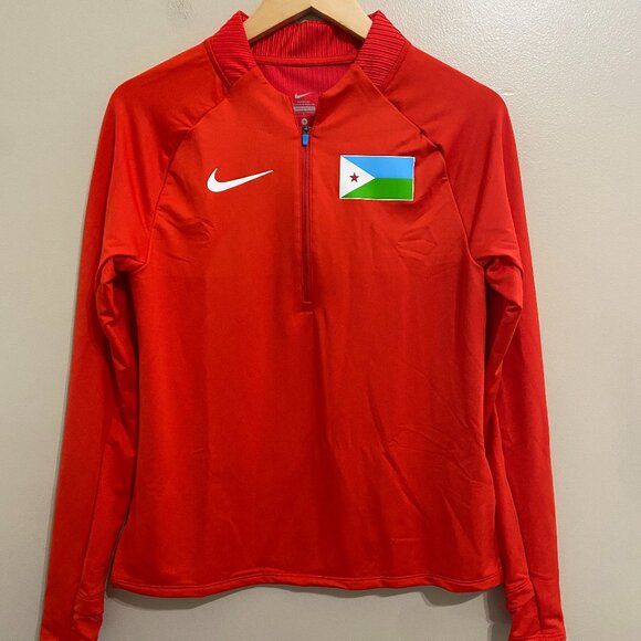 Nike Pro Elite Team Issue Djibouti Track & Field Top USA CK3241-XXX Women's S - Picture 1 of 13